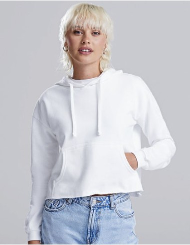AWD-JH016-Womens Cropped Hoodie